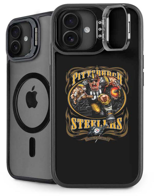Liquid Blue NFL Pittsburgh Steelers Running Back iPhone 16 Plus Kickstand Case