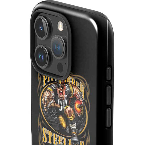 Liquid Blue NFL Pittsburgh Steelers Running Back iPhone 16 Pro Impact Case