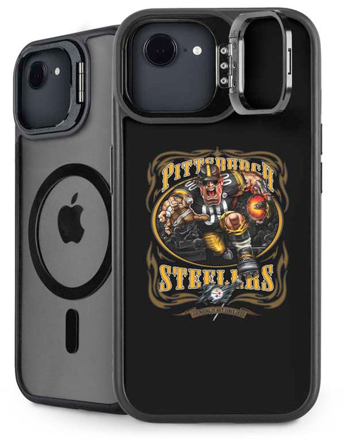 Liquid Blue NFL Pittsburgh Steelers Running Back iPhone 16e Kickstand Case
