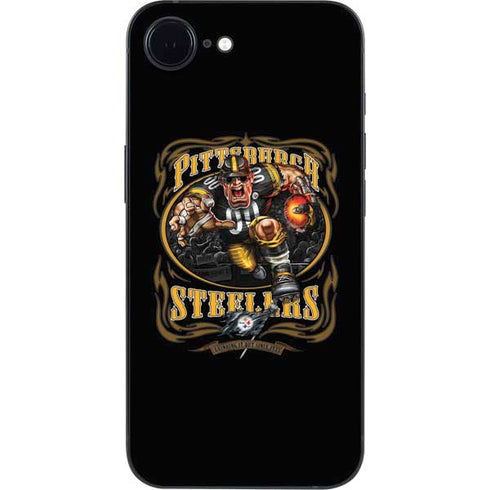Liquid Blue NFL Pittsburgh Steelers Running Back iPhone 16e Skin