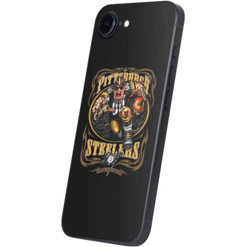 Liquid Blue NFL Pittsburgh Steelers Running Back iPhone 16e Skin