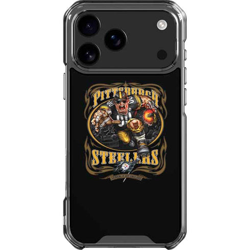 Liquid Blue NFL Pittsburgh Steelers Running Back iPhone 18 Pro Max Clear Case