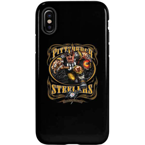 Liquid Blue NFL Pittsburgh Steelers Running Back iPhone X Pro Case