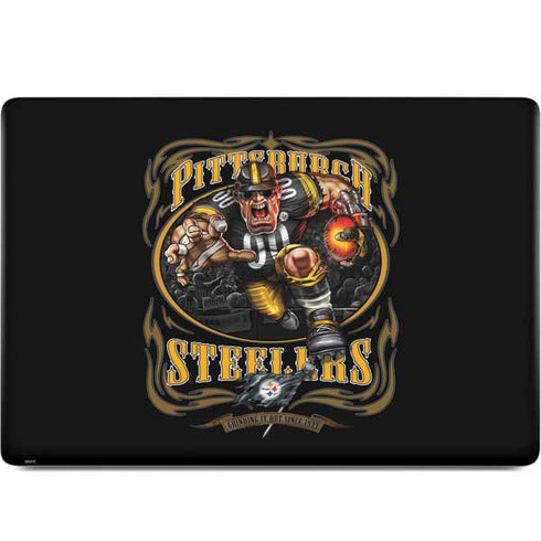 Liquid Blue NFL Pittsburgh Steelers Running Back MacBook Skins