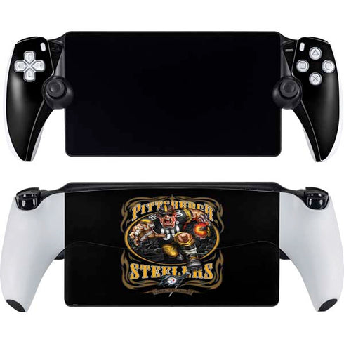 Liquid Blue NFL Pittsburgh Steelers Running Back PlayStation Portal Remote Player Skin