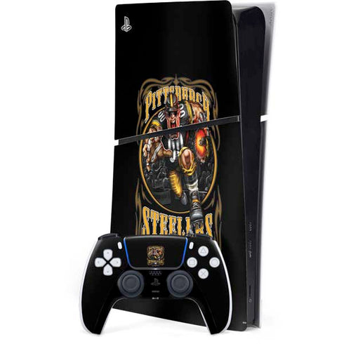 Liquid Blue NFL Pittsburgh Steelers Running Back PlayStation PS5 Skins