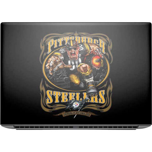 Liquid Blue NFL Pittsburgh Steelers Running Back HP ZBook Fury 16 G10 Skin