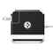 NFL Pittsburgh Steelers Shutout 85W Power Adapter (15 and 17 inch MacBook Pro Charger) Skin