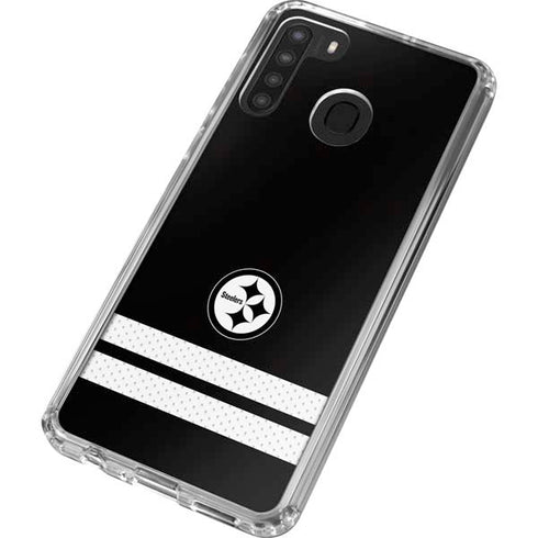 NFL Pittsburgh Steelers Shutout Galaxy A21 Clear Case