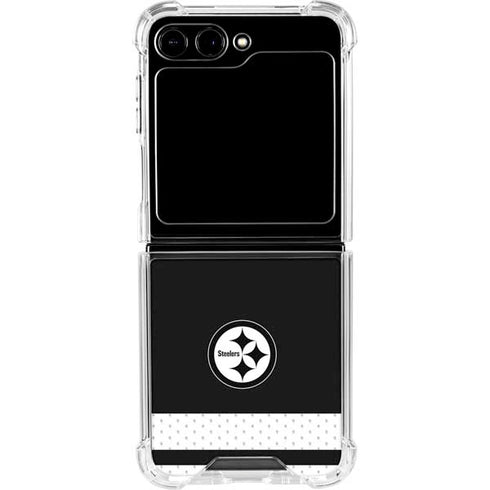 NFL Pittsburgh Steelers Shutout Galaxy Z Flip6 Clear Case