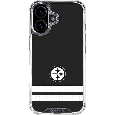 NFL Pittsburgh Steelers Shutout iPhone 16 Plus Clear Case