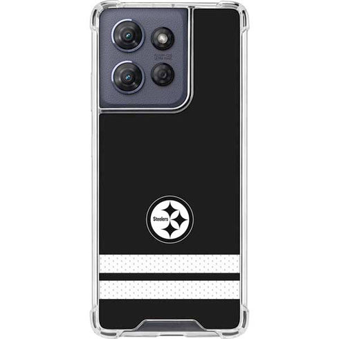 NFL Pittsburgh Steelers Shutout Moto G Play 5G (2025) Clear Case