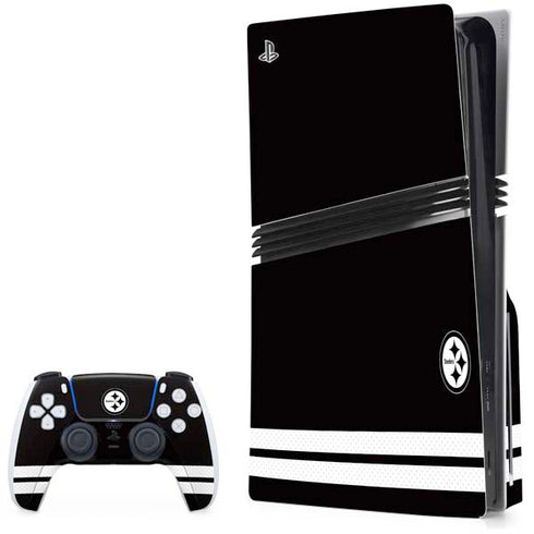 NFL Pittsburgh Steelers Shutout PS5 Pro Disk Bundle Skin