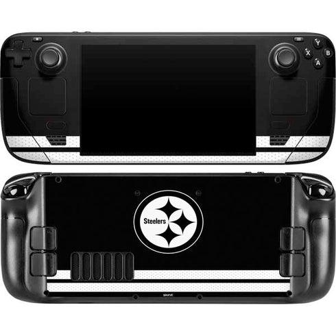NFL Pittsburgh Steelers Shutout Steam Deck Handheld Gaming Computer OLED Skin