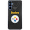 NFL Pittsburgh Steelers Team Jersey Galaxy A35 5G Clear Case