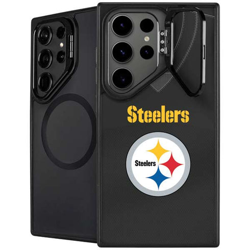 NFL Pittsburgh Steelers Team Jersey Galaxy S25 Ultra Kickstand Case