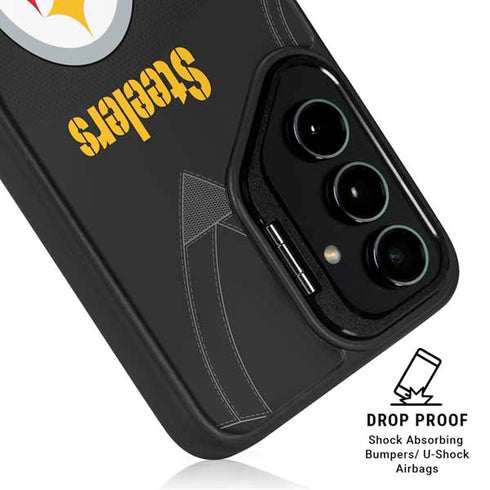 NFL Pittsburgh Steelers Team Jersey Galaxy S24 Ultra Kickstand Case