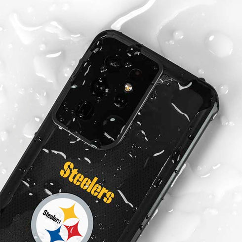 NFL Pittsburgh Steelers Team Jersey Galaxy S24 Ultra Waterproof Case