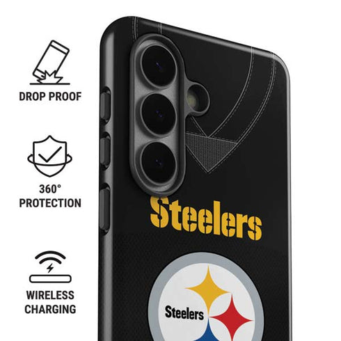 NFL Pittsburgh Steelers Team Jersey Galaxy S26 Plus Impact Case