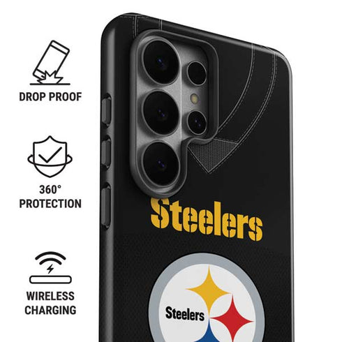 NFL Pittsburgh Steelers Team Jersey Galaxy S26 Ultra Impact Case