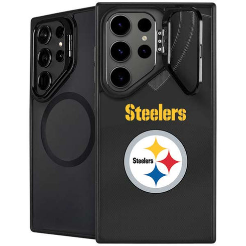 NFL Pittsburgh Steelers Team Jersey Galaxy S26 Ultra Kickstand Case
