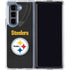 NFL Pittsburgh Steelers Team Jersey Galaxy Z Fold5 5G Clear Case