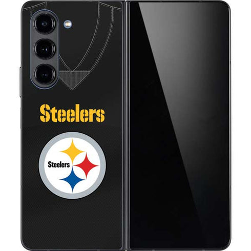 NFL Pittsburgh Steelers Team Jersey Galaxy Z Fold5 5G Skin