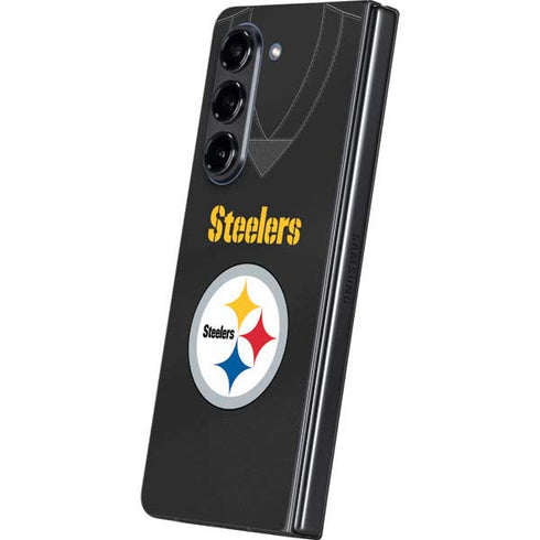 NFL Pittsburgh Steelers Team Jersey Galaxy Z Fold5 5G Skin