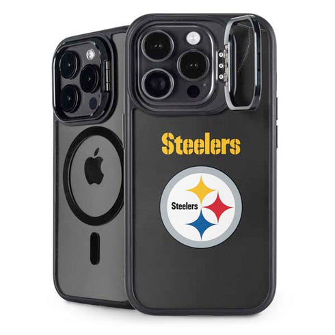 NFL Pittsburgh Steelers Team Jersey iPhone 13 Pro Max Kickstand Case
