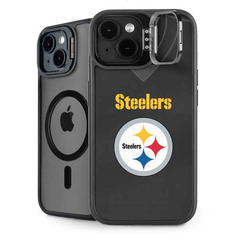 NFL Pittsburgh Steelers Team Jersey iPhone 15 Kickstand Case