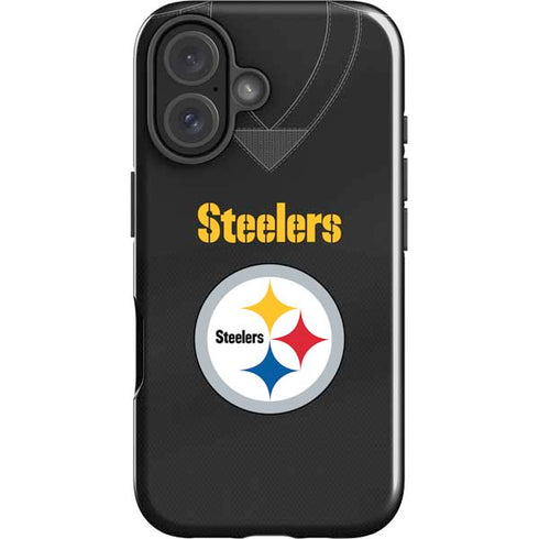 NFL Pittsburgh Steelers Team Jersey iPhone 16 Impact Case