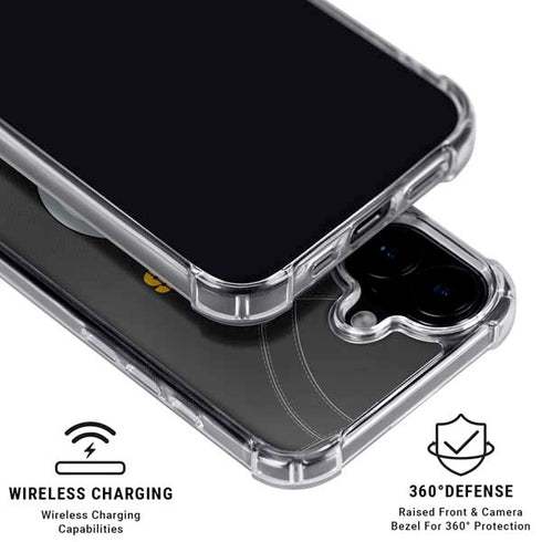 NFL Pittsburgh Steelers Team Jersey iPhone 16 Plus Clear Case