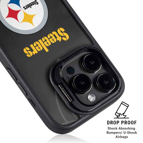 NFL Pittsburgh Steelers Team Jersey iPhone 16 Pro Kickstand Case