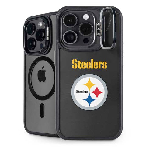 NFL Pittsburgh Steelers Team Jersey iPhone 16 Pro Max Kickstand Case