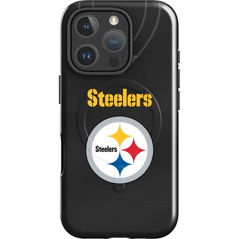 NFL Pittsburgh Steelers Team Jersey iPhone 16 Pro Max Magsafe Impact Case