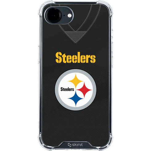 NFL Pittsburgh Steelers Team Jersey iPhone 16e Clear Case