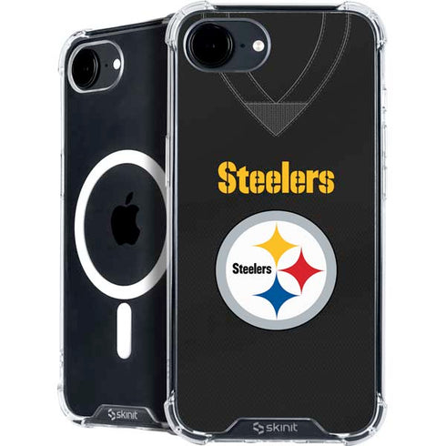 NFL Pittsburgh Steelers Team Jersey iPhone 16e MagSafe Case