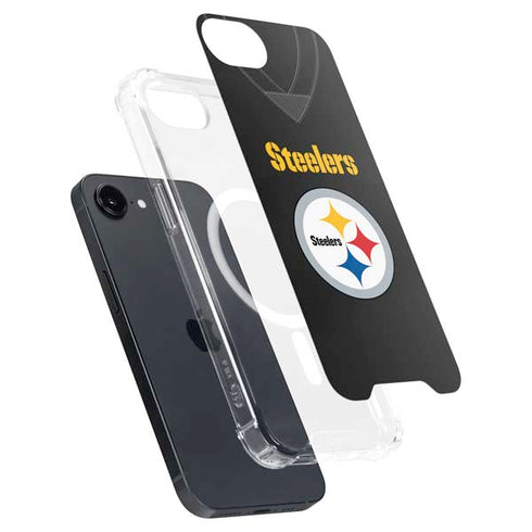 NFL Pittsburgh Steelers Team Jersey iPhone 16e MagSafe Case