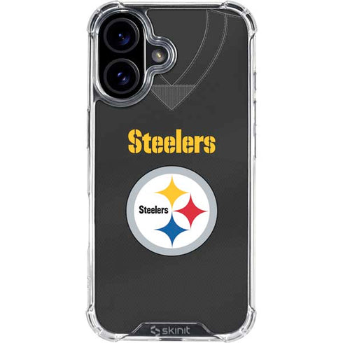 NFL Pittsburgh Steelers Team Jersey iPhone 17 Clear Case
