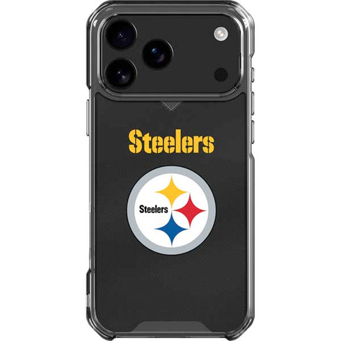 NFL Pittsburgh Steelers Team Jersey iPhone 18 Pro Max Clear Case