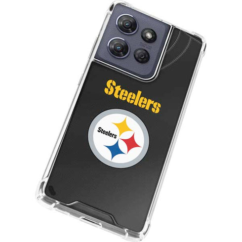NFL Pittsburgh Steelers Team Jersey Moto G Power 5G (2025) Clear Case