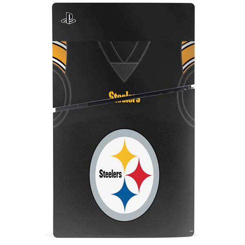 NFL Pittsburgh Steelers Team Jersey PS5 Slim Digital Edition Console Skin