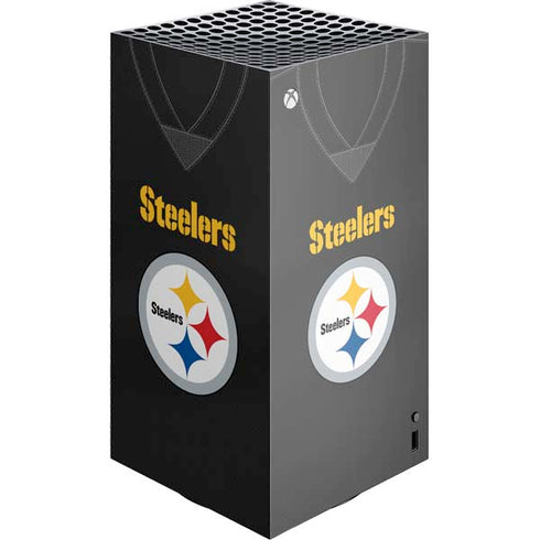 NFL Pittsburgh Steelers Team Jersey XBox Series X Digital Edition Console Skin