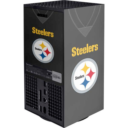 NFL Pittsburgh Steelers Team Jersey XBox Series X Digital Edition Console Skin