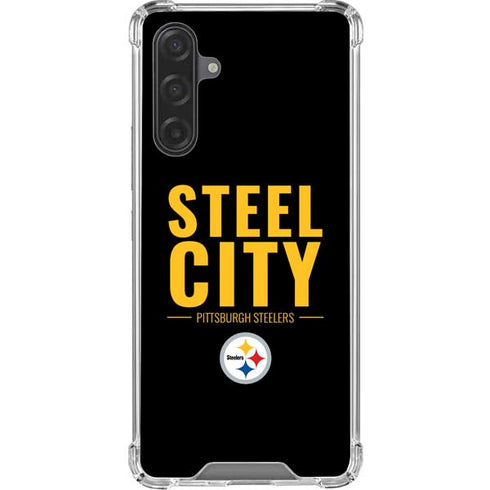 NFL Pittsburgh Steelers Team Motto Galaxy A17 Clear Case