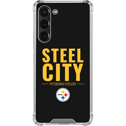 NFL Pittsburgh Steelers Team Motto Galaxy S24 FE Clear Case