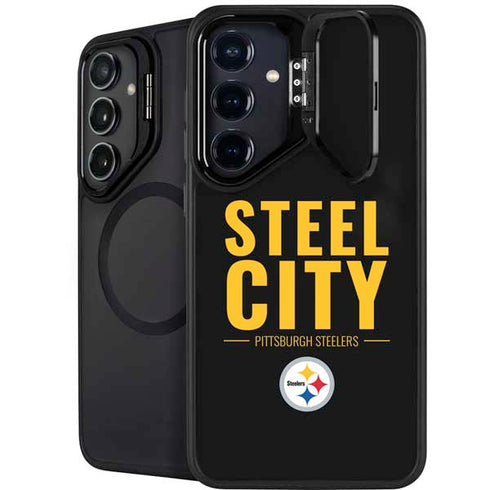 NFL Pittsburgh Steelers Team Motto Galaxy S25 Plus Kickstand Case