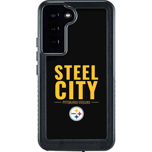 NFL Pittsburgh Steelers Team Motto Galaxy S24 Plus Waterproof Case