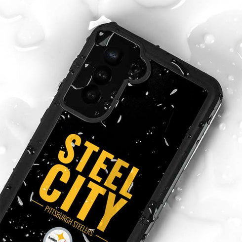 NFL Pittsburgh Steelers Team Motto Galaxy S24 Plus Waterproof Case
