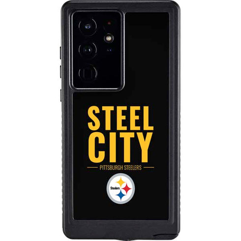 NFL Pittsburgh Steelers Team Motto Galaxy S24 Ultra Waterproof Case